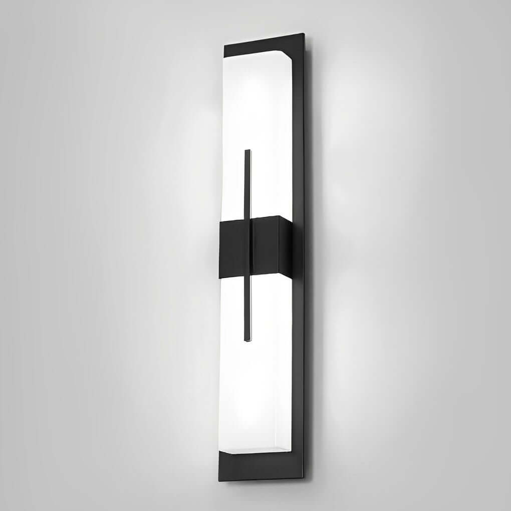 Stylish Gray Waterproof Large Outdoor Wall Light Fixture for Patios