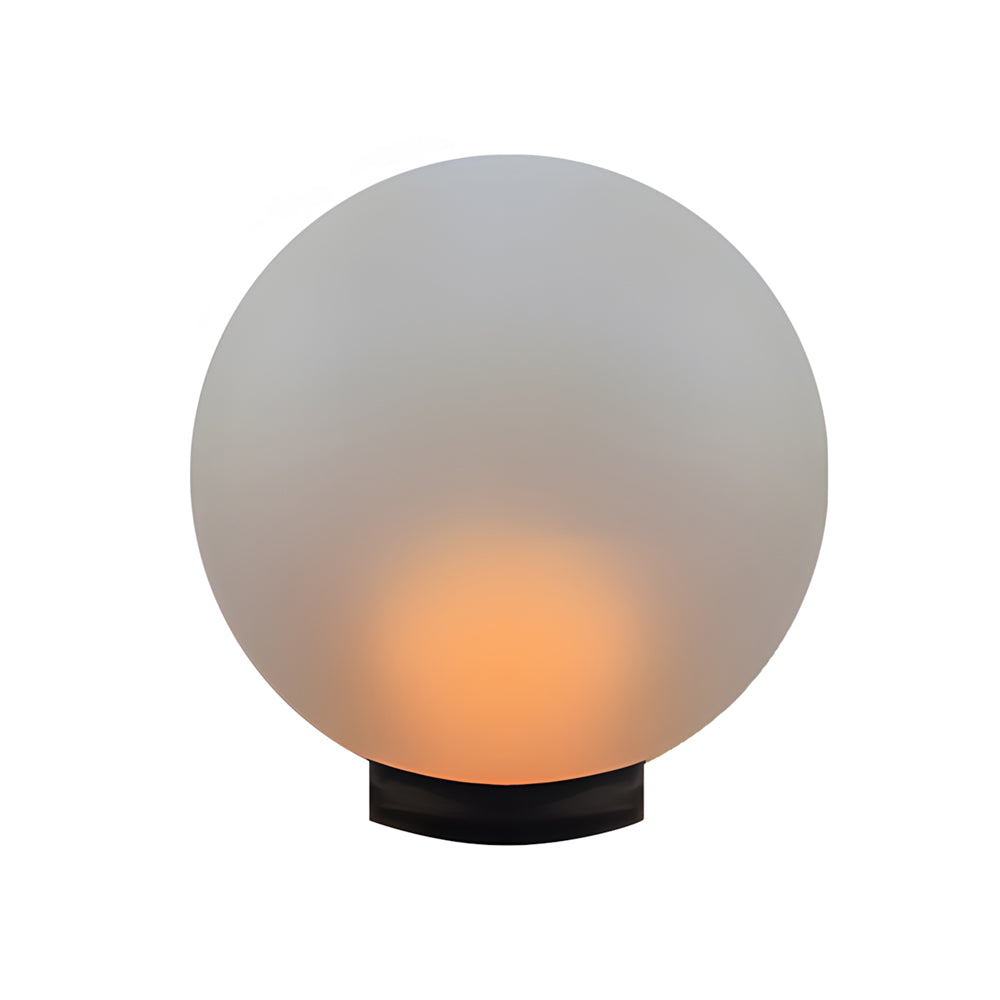 Waterproof Modern Acrylic Moon-Shaped Round Landscape Light Fixture