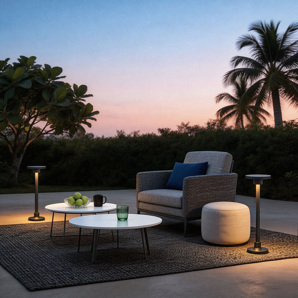Stylish Waterproof LED Bollard Path Lights for Outdoor Landscape Use