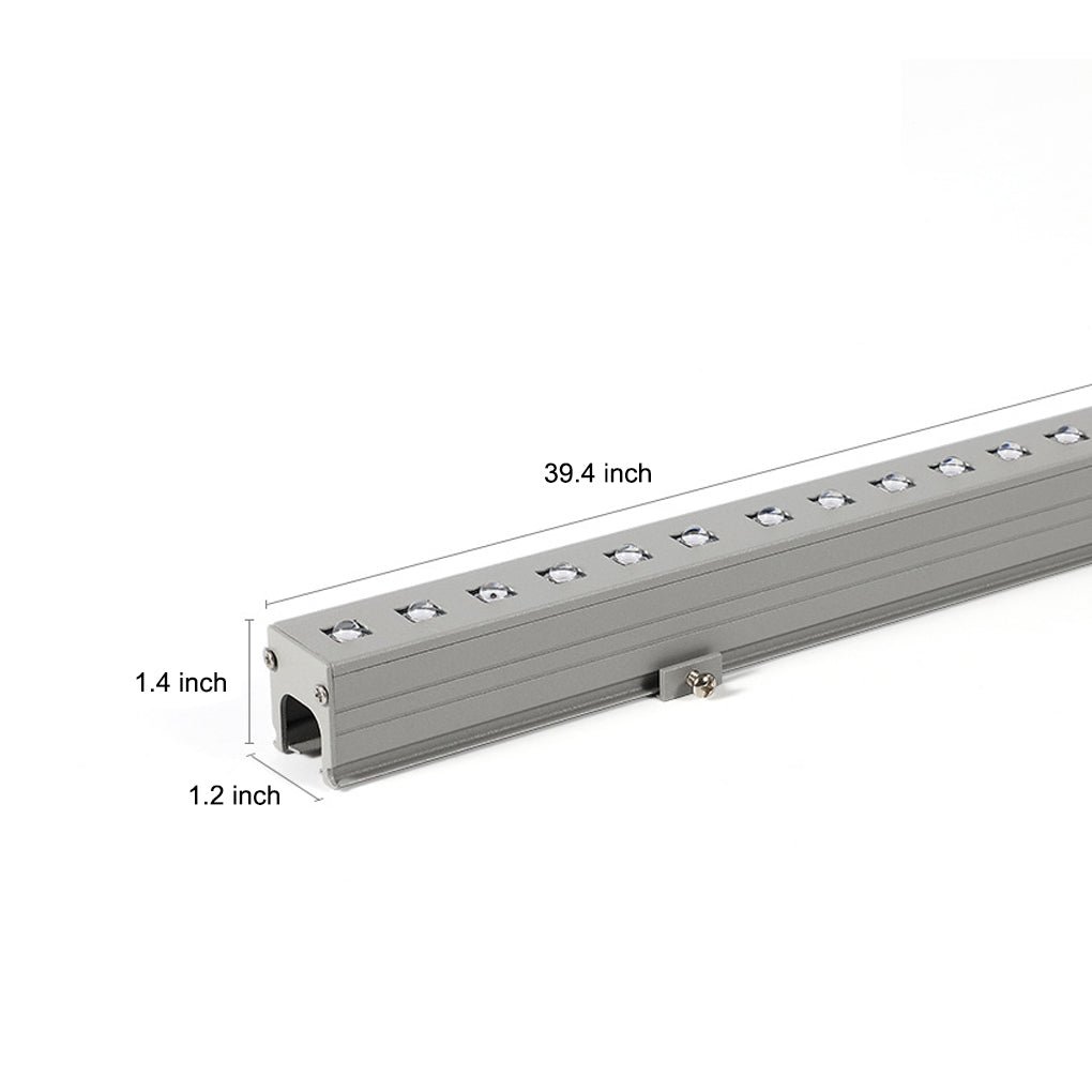 Modern RGB LED Outdoor Linear Wall Washer Light for Building Facades