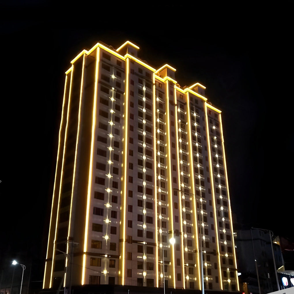 Modern RGB LED Outdoor Linear Wall Washer Light for Building Facades