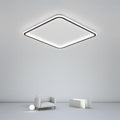 Sleek Industrial Recessed Square LED Ceiling Light for Modern Spaces