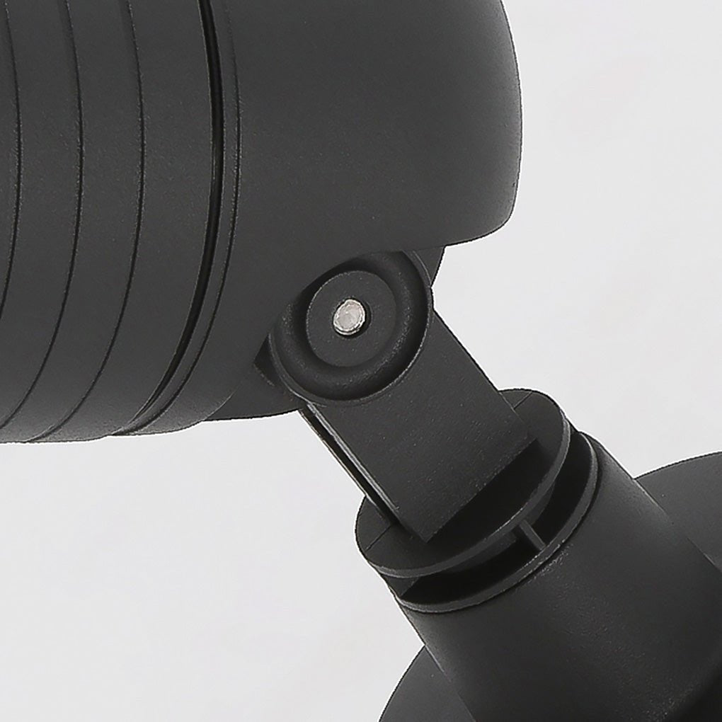 Modern Black All-Aluminum LED Landscape Spot Lights for Outdoor Spaces