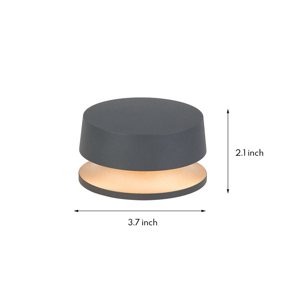 Modern Waterproof LED Outdoor Landscape Path Lights - Durable Metal Design