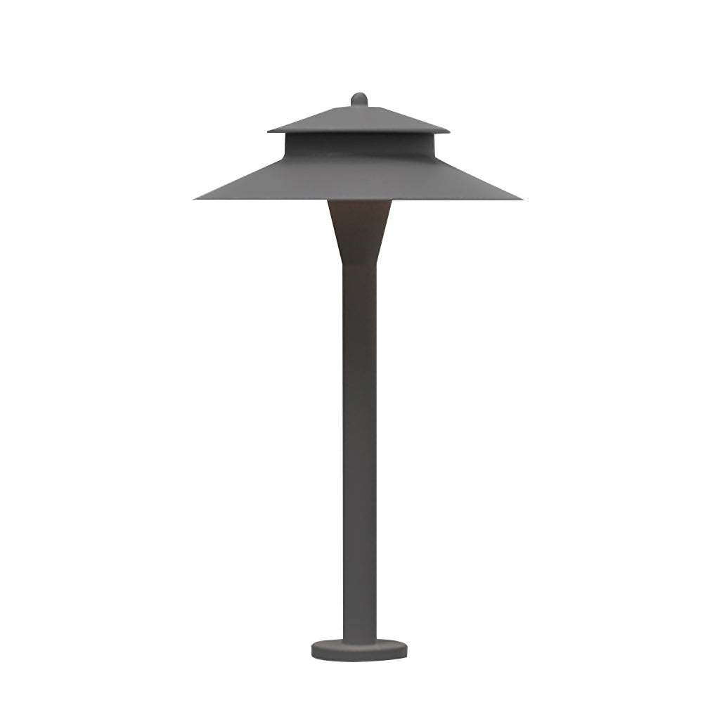 Modern Black Aluminum 5W LED Outdoor Pathway Light for Lawn & Garden