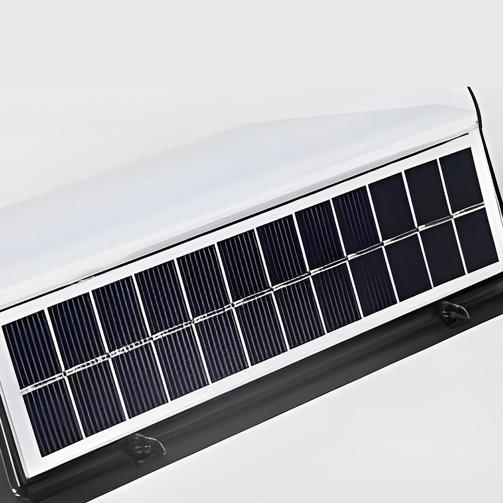 Modern Waterproof LED Solar Wall Light for Outdoor Patios & Gardens