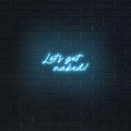 Bright Pink LED Neon Wall Light Sign for Bedroom Decor