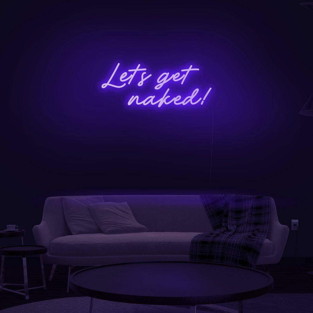 Bright Pink LED Neon Wall Light Sign for Bedroom Decor