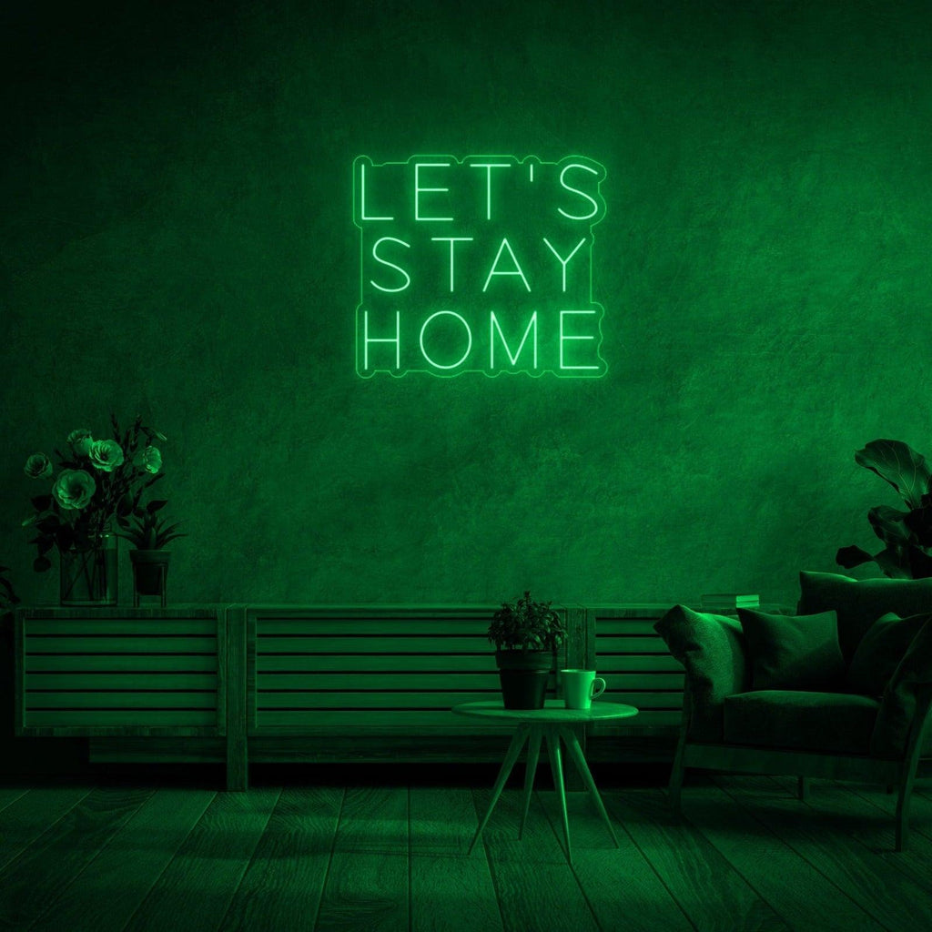 Cozy Home Atmosphere Decorative LED Neon Sign in Warm White for Living Room