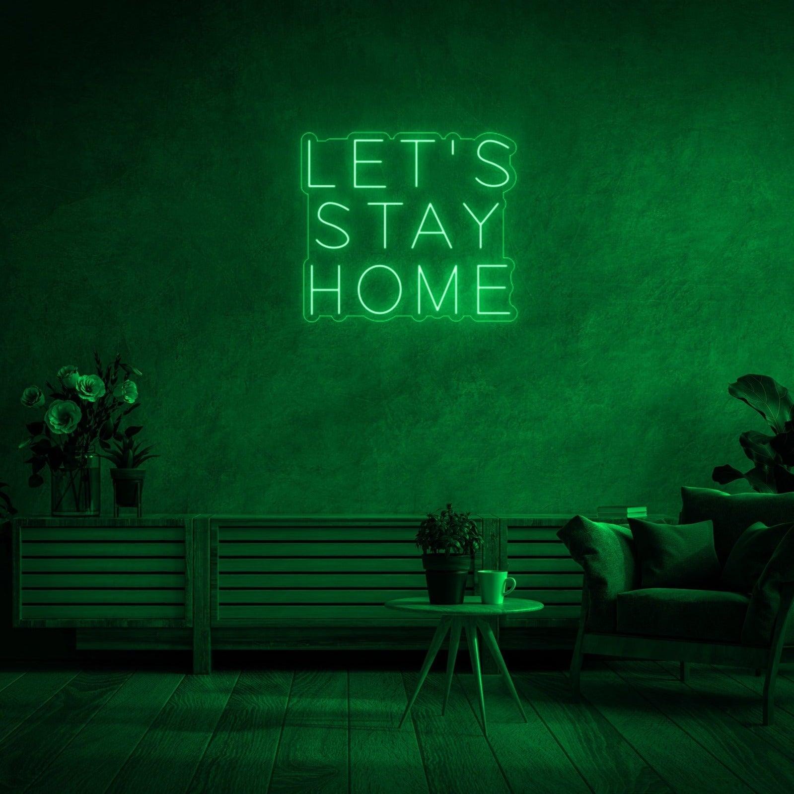 Cozy Home Atmosphere Decorative LED Neon Sign in Warm White for Living Room