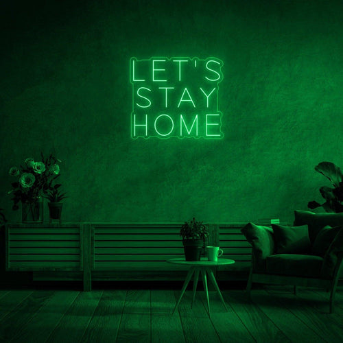 Cozy Home Atmosphere Decorative LED Neon Sign in Warm White for Living Room