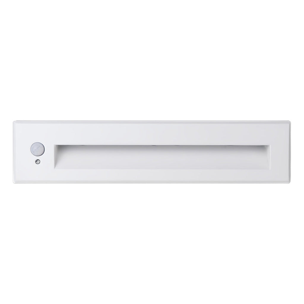 Modern Minimalist Embedded LED Step Lights for Outdoor Stairs – Black Finish