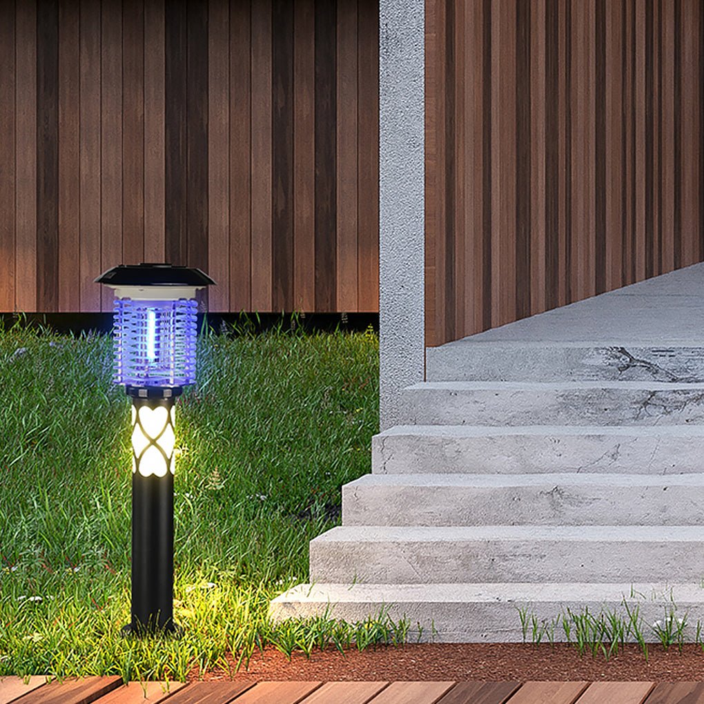 Stylish Waterproof Solar LED Mosquito Lamp for Outdoor Garden Lighting