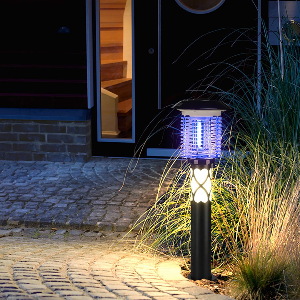 Stylish Waterproof Solar LED Mosquito Lamp for Outdoor Garden Lighting