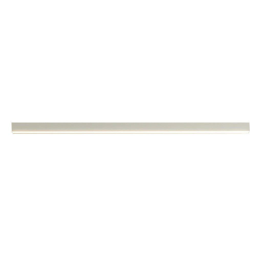 Sleek Black Linear LED Ceiling Light Fixture for Modern Living Spaces