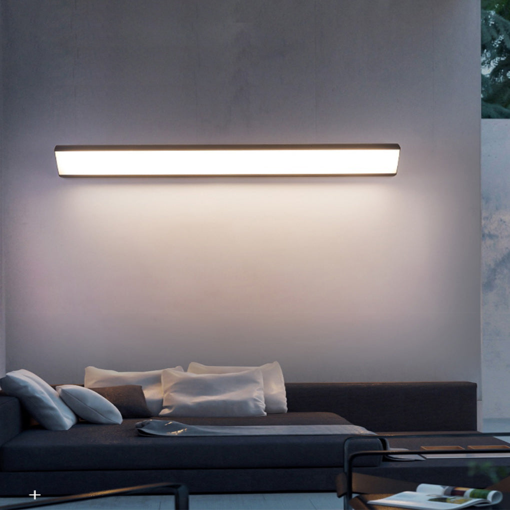 Modern Waterproof Black LED Wall Sconce for Outdoor Patio Lighting