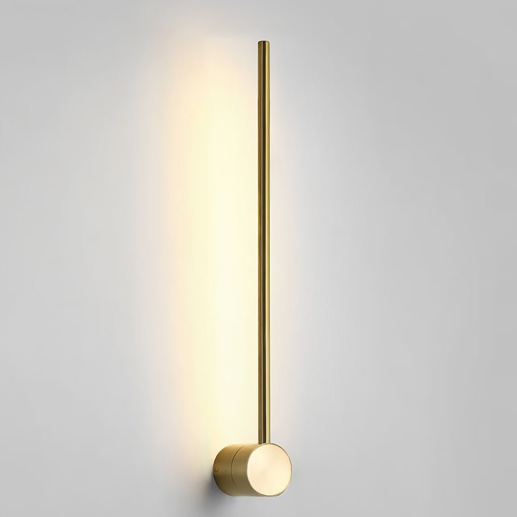 Nordic Ultra-Thin Linear LED Wall Light Fixture for Entryway or Hallway