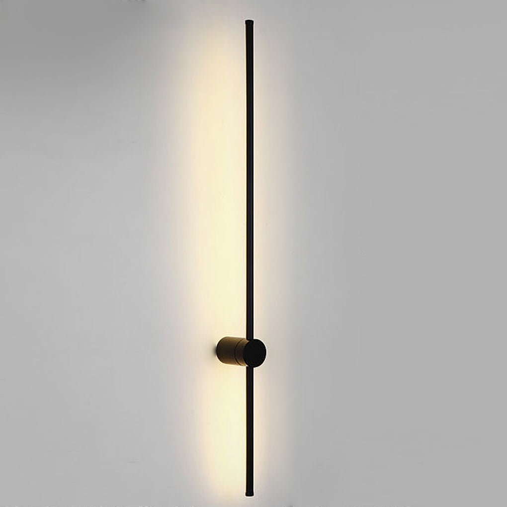 Nordic Ultra-Thin Linear LED Wall Light - Sleek Metal Fixture for Hallway