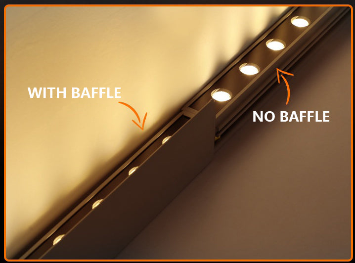 Outdoor Aluminum Upward Linear LED Wall Washer Light for Patios & Gardens