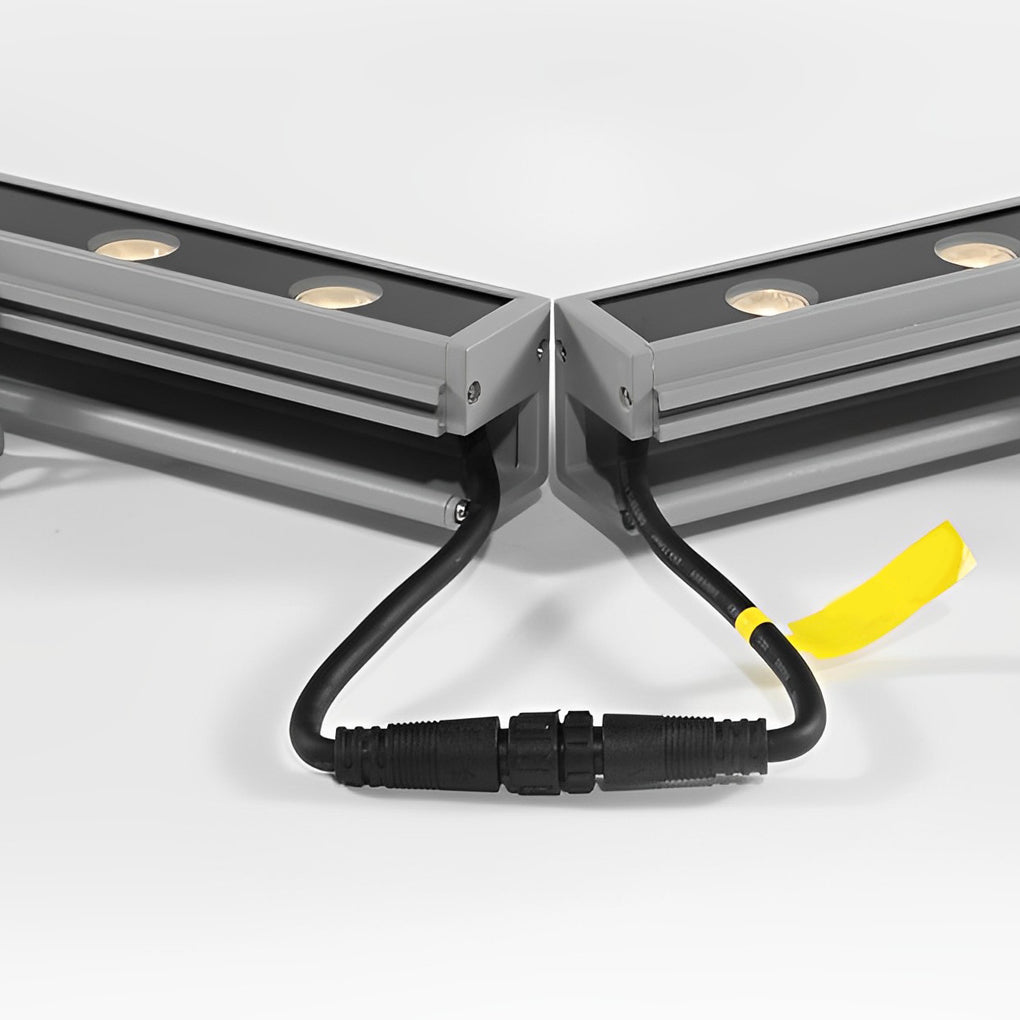 Outdoor Aluminum Upward Linear LED Wall Washer Light for Patios & Gardens
