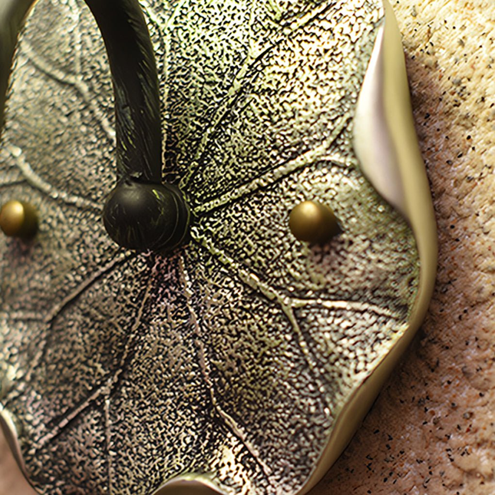 Elegant Lotus Flowers Resin Wall Light Fixture with Three-Step Dimming