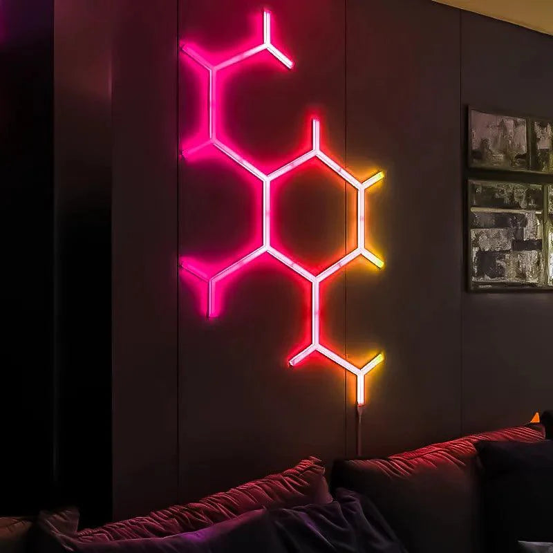 LumiLinks™ Color-Changing Smart Modular LED Lights for Living Room Décor