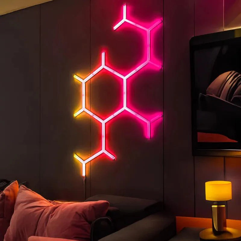 LumiLinks™ Color-Changing Smart Modular LED Lights for Living Room Décor