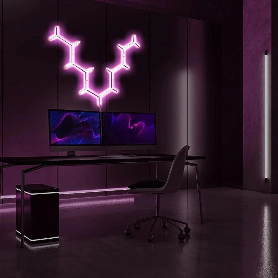 LumiLinks™ Color-Changing Smart Modular LED Lights for Living Room Décor