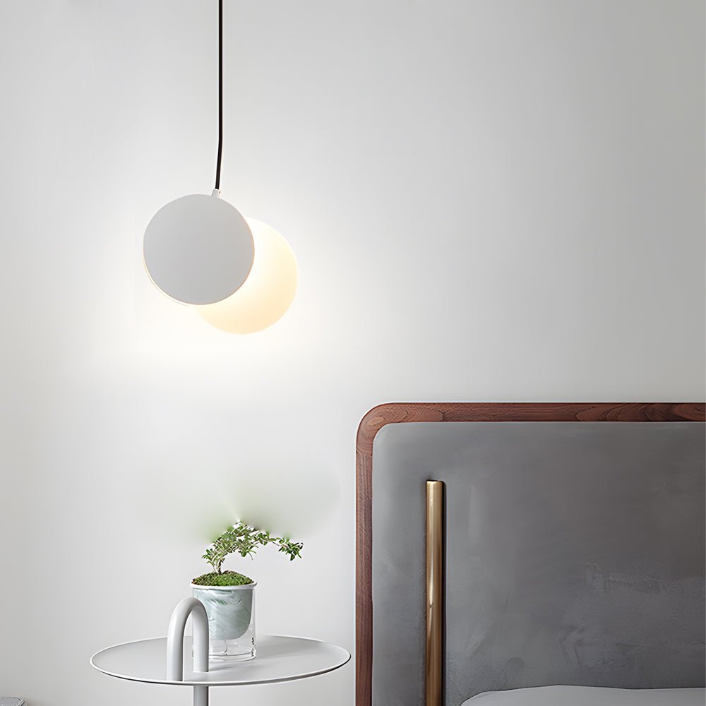 Modern Adjustable Black LED Pendant Light for Kitchen & Dining Room