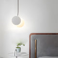 Modern Adjustable Silver LED Pendant Light for Kitchen or Dining Room