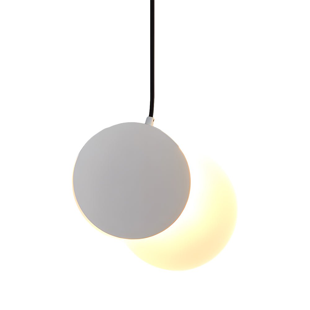 Modern Adjustable Silver LED Pendant Light for Kitchen or Dining Room