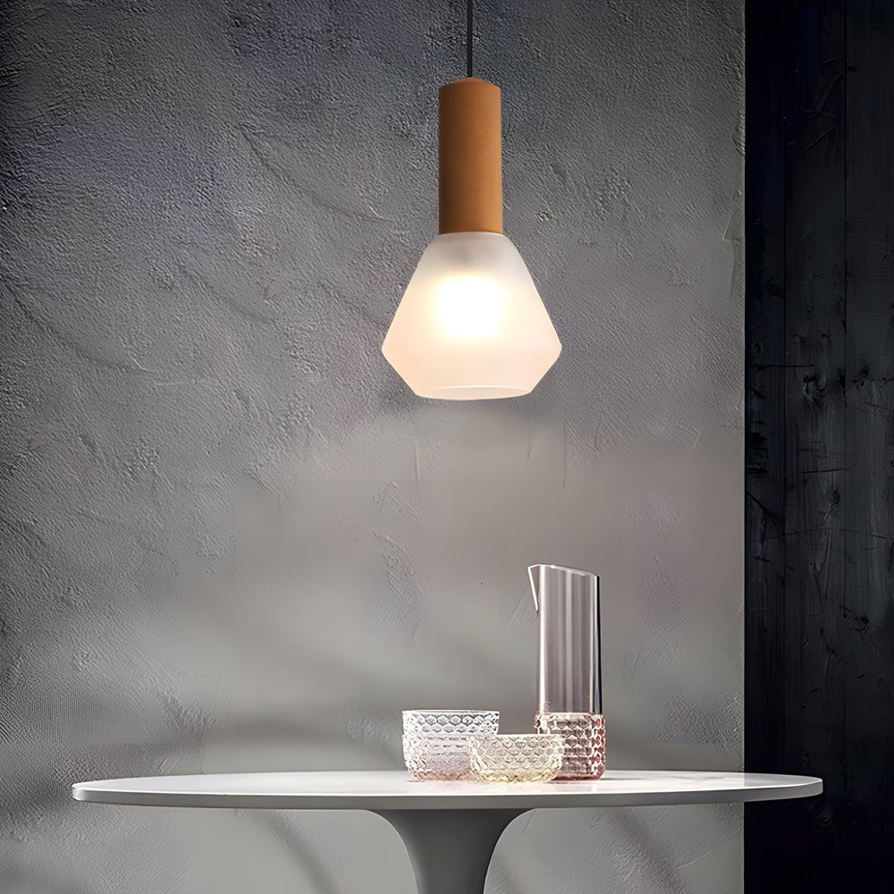 Luxury Copper Glass Jar Pendant Light Fixture for Living Room Decor