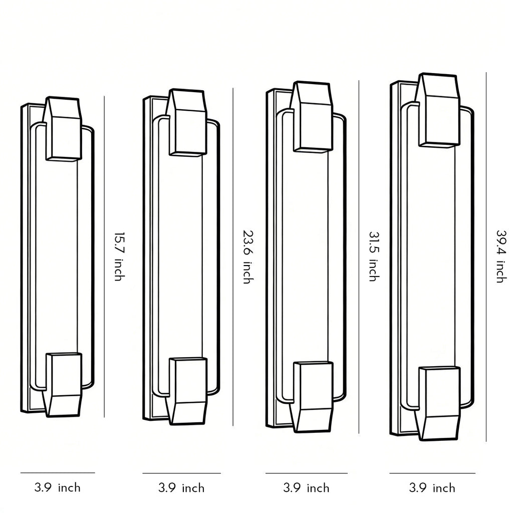 Sleek Silver Linear LED Crystal Wall Light for Modern Living Room Decor