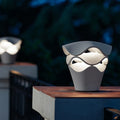 Modern Wave Design Waterproof Outdoor Path Light for Garden or Walkway