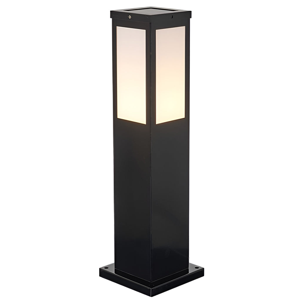 Industrial Solar-Powered Waterproof Bollard Pathway Light for Outdoors