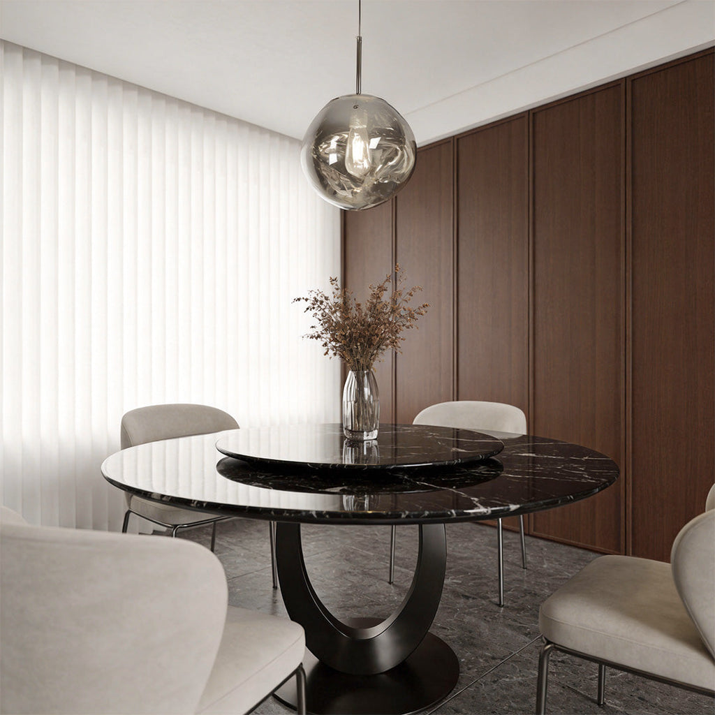 Elegant Melt Pendant Light in Metal for Modern Living Room Décor