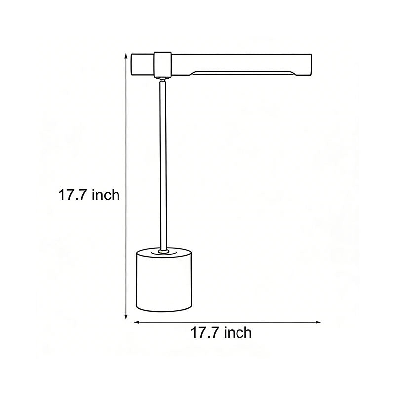 Mid Century Modern Wood and Brass Linear LED Floor Lamp for Living Room