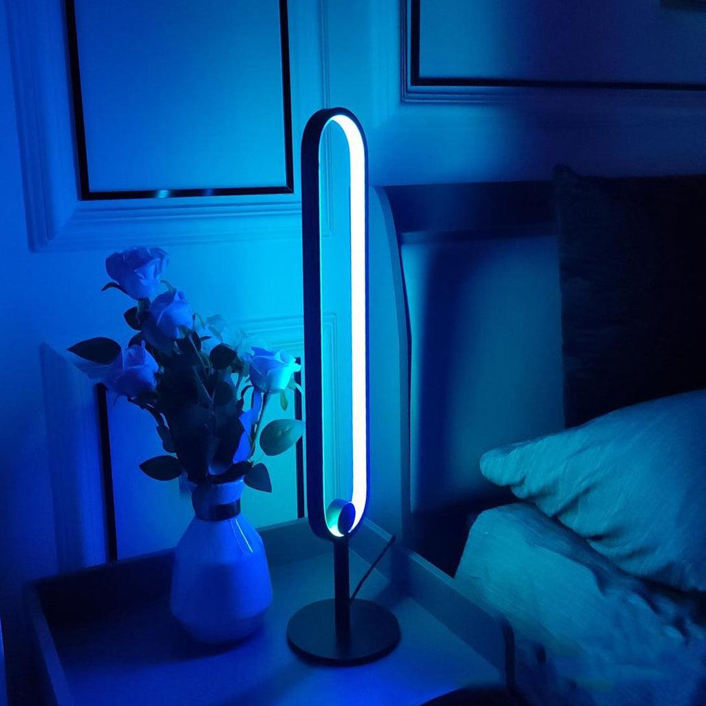 Elegant Mini LED Infinity Lamp with Mirror Finish for Modern Decor