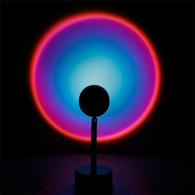 Vibrant Mini Sunset Orb Glass Pendant Light for Modern Living Spaces