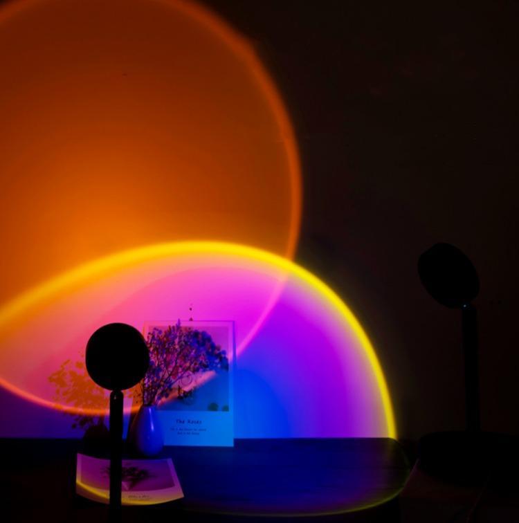 Vibrant Mini Sunset Orb Glass Pendant Light for Modern Living Spaces