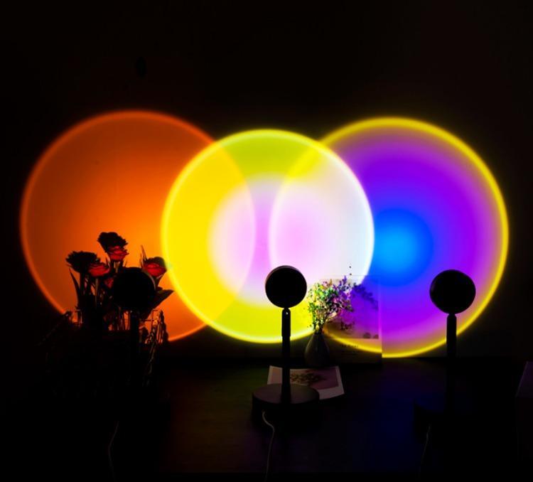 Vibrant Mini Sunset Orb Glass Pendant Light for Modern Living Spaces