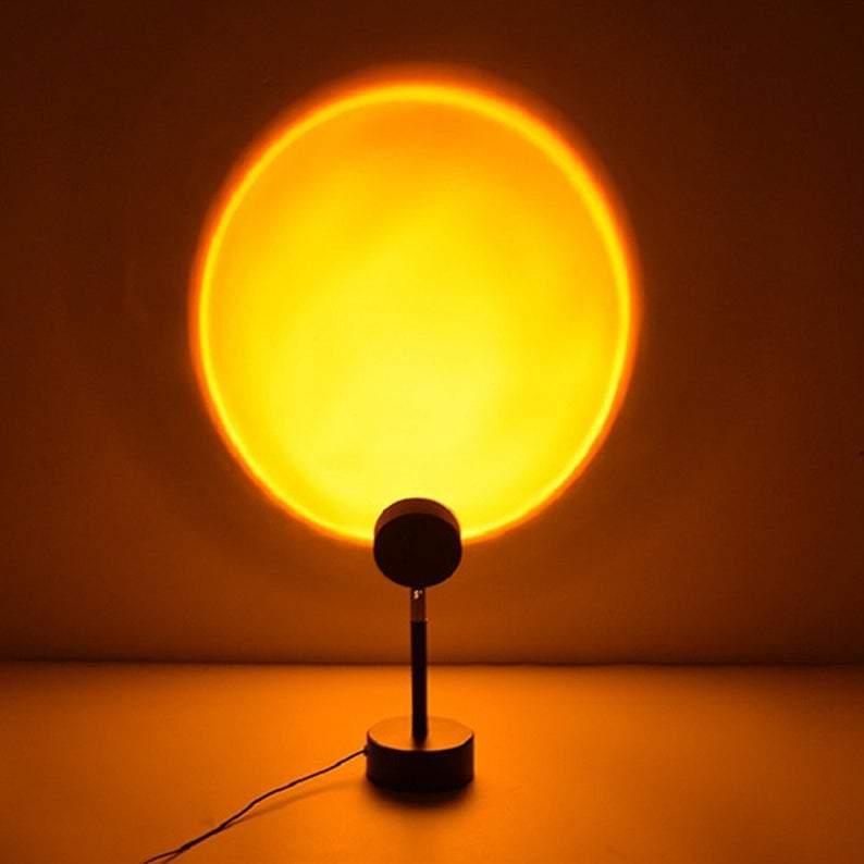 Vibrant Mini Sunset Orb Glass Pendant Light for Modern Living Spaces
