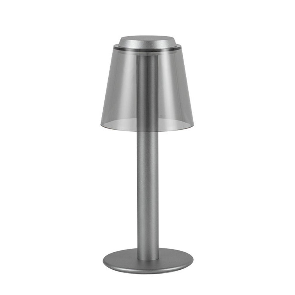 Modern Minimalist USB Adjustable Table Lamp in Sleek Black Metal for Desk