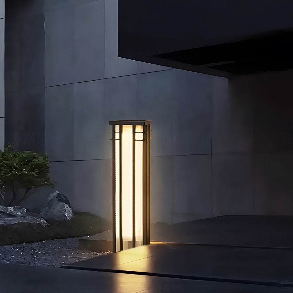Modern Stainless Steel Waterproof Pathway Lights for Outdoor Gardens