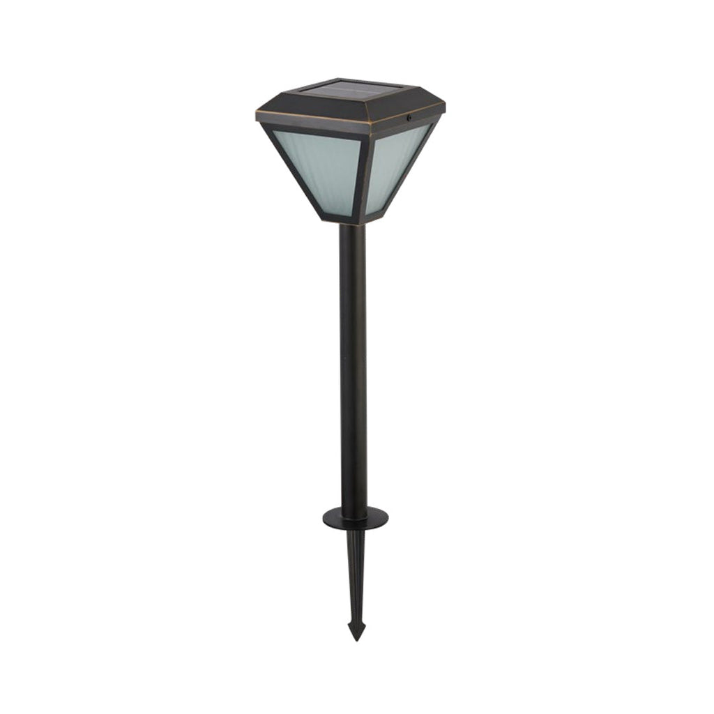 Modern Solar LED Bollard Path Lights - Durable Outdoor Landscape Stake Lights
