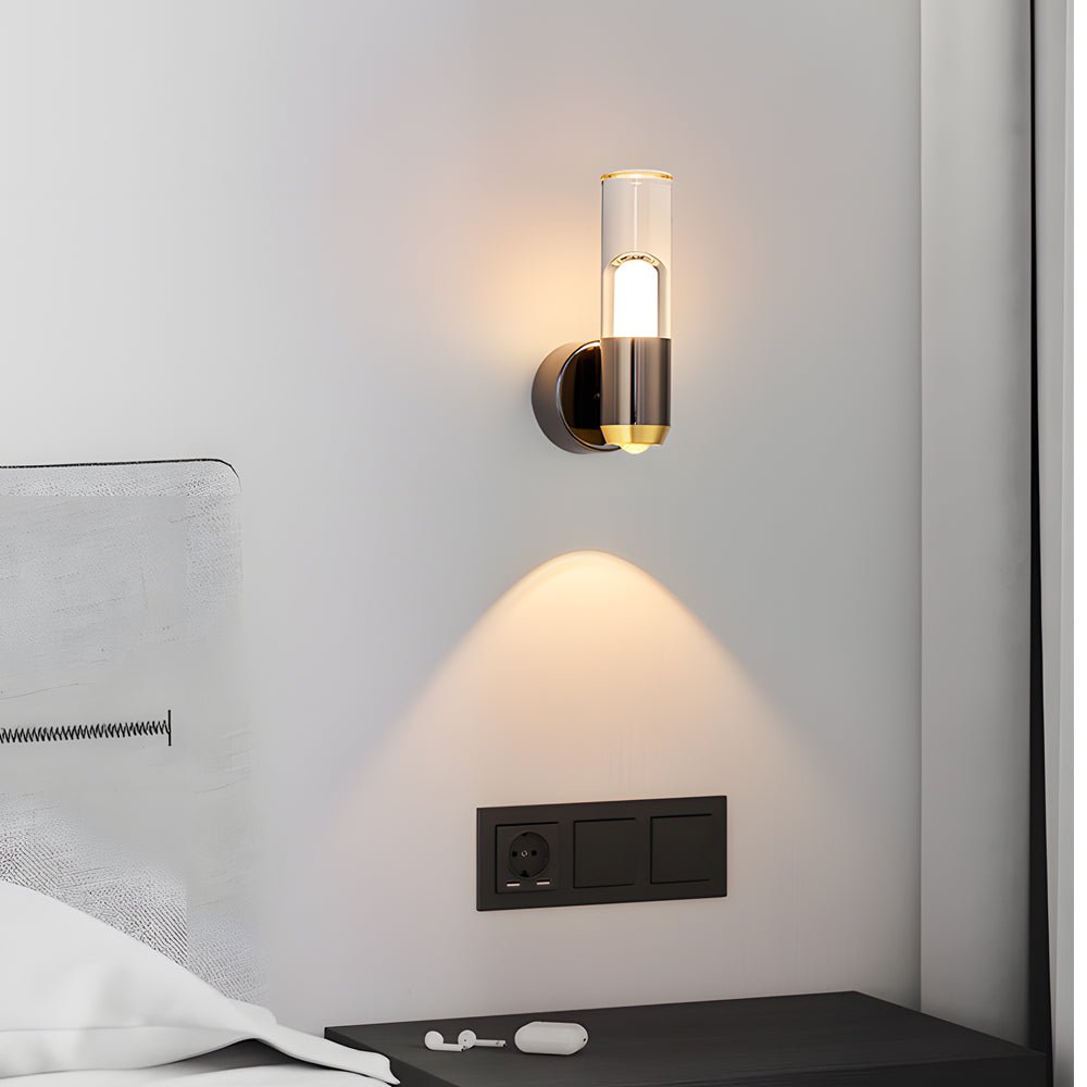 Sleek White Acrylic Dimming Wall Light Fixture for Modern Home Decor