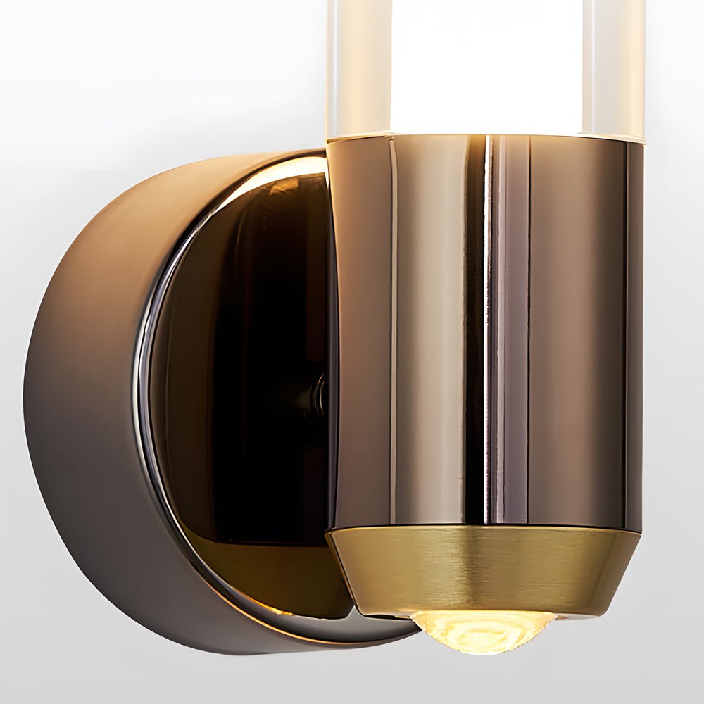 Sleek White Acrylic Dimming Wall Light Fixture for Modern Home Decor