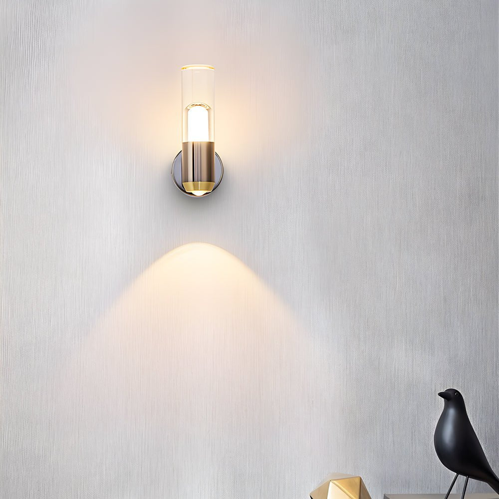 Sleek White Acrylic Dimming Wall Light Fixture for Modern Home Decor