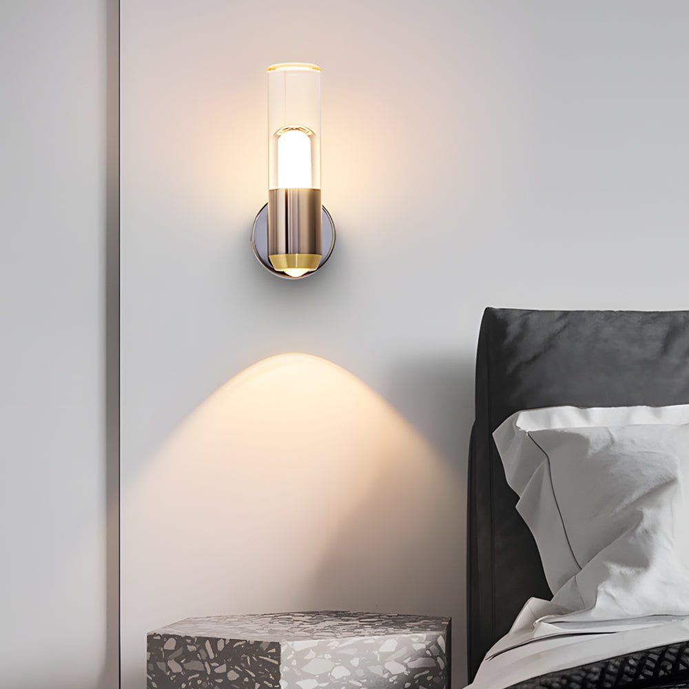Sleek White Acrylic Dimming Wall Light Fixture for Modern Home Decor