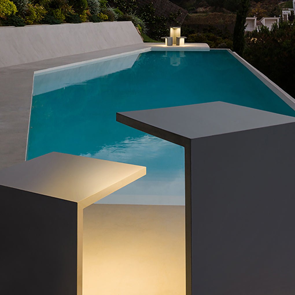 Waterproof Versatile Square Stools Table for Creative Outdoor Spaces